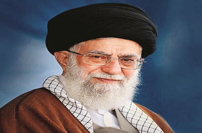 Iran`s leader Ayatollah Khamenei. Picture: INN