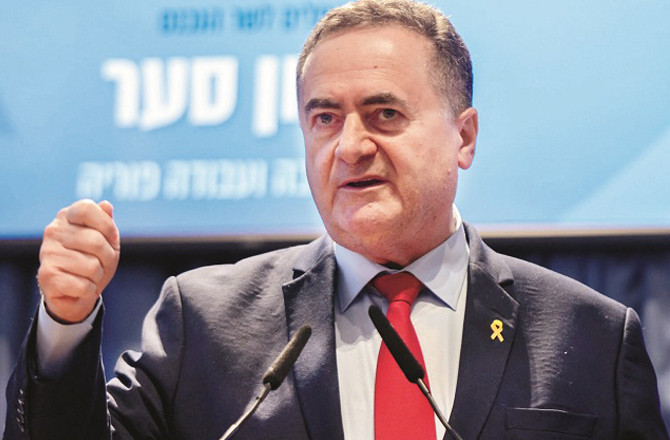 Israeli Defense Minister Israel Katz. Photo: INN