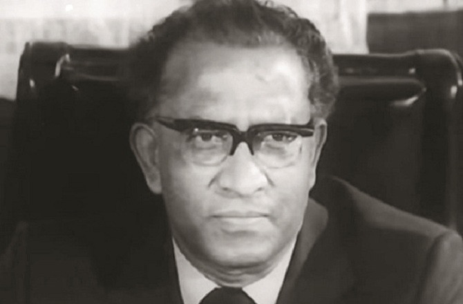 Mihir Sen, who swam across the English Channel. Photo: INN