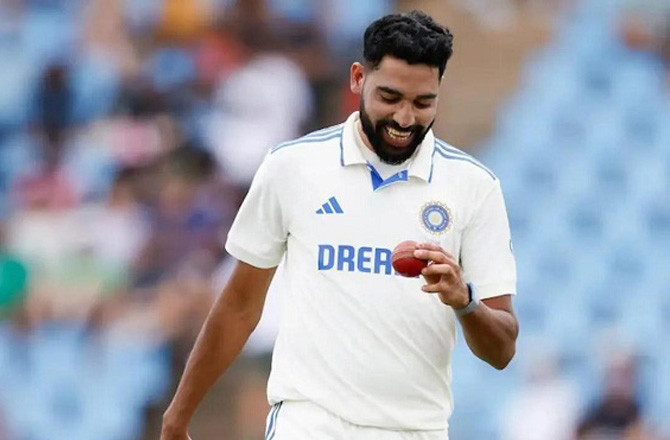 Mohammad Siraj. Picture: INN