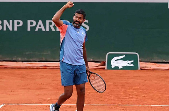 Rohan Bopanna. Picture: INN