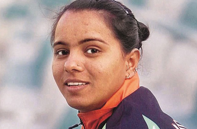 Famous hockey player Saba Anjum Karim. Photo: INN