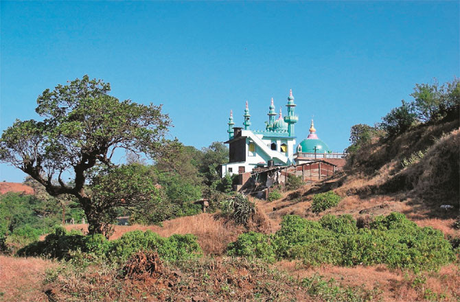 The sacrifice takes place in a closed room one and a half kilometers away from the fort, yet Hindutva activists object.
