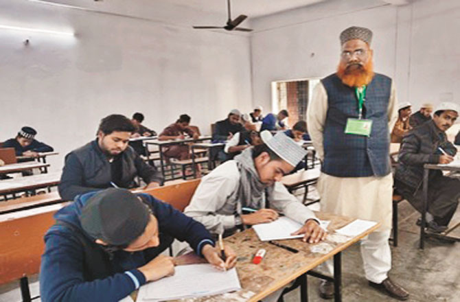 A view of a classroom in a Madrasa School Board school. File photo.