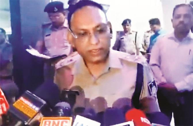 Superintendent of Police Devendra Patidar
