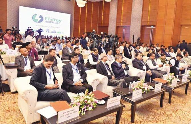 Participants of the ‘Chhattisgarh Energy Investors Summit’. Photo: INN