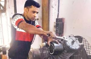 کمپریسرمیکانک کا سخت محنت طلب کام مگرروزہ نہیں چھوٹتا