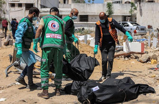 Medical staff members in Gaza look ready. Photo: INN.