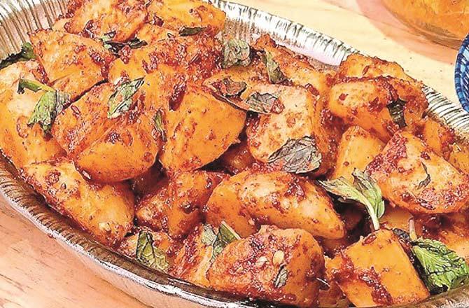 Khatte Aloo Chaat. Photo: INN