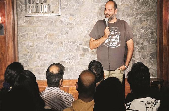 Kunal Kamra is standing firm against the government without any compromise. Photo: INN