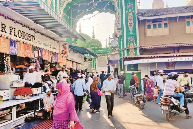 Exterior view of the main gate of Maham Dargah. Photo: INN