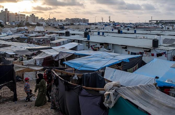 There is a severe shortage of shelters for the homeless in Gaza. Photo: INN.