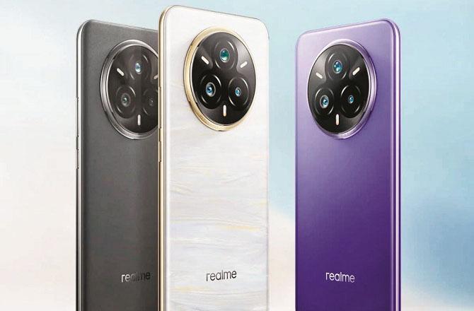 Different colors of Realme 14 Pro Plus. Photo: INN.