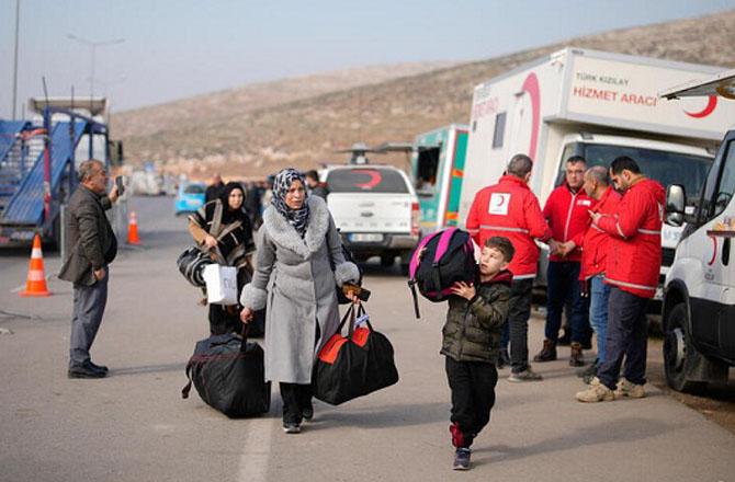 The civil war in Syria has resulted in a large number of civilians seeking refuge in other countries. Photo: X