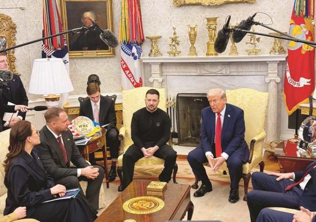 Donald Trump and Ukrainian President Zelensky. Photo: INN