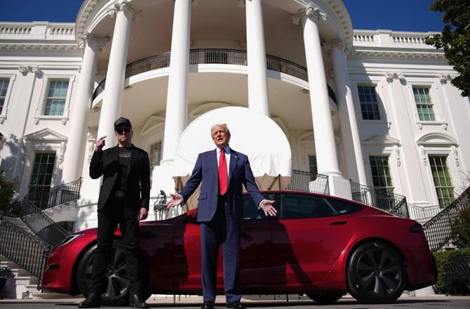 Donald Trump and Elon Musk. Photo: INN