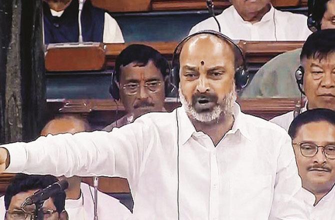 Minister of State for Home Affairs Sanjay Kumar. Photo: INN