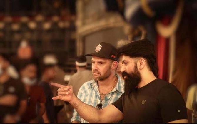 Yash, with JJ Perry. Photo: X