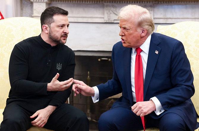 Zelensky and Trump. Photo: INN.