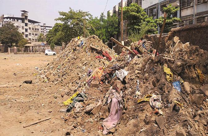 Bhiwandi`s Parshuram Tower Stadium is a pile of garbage.