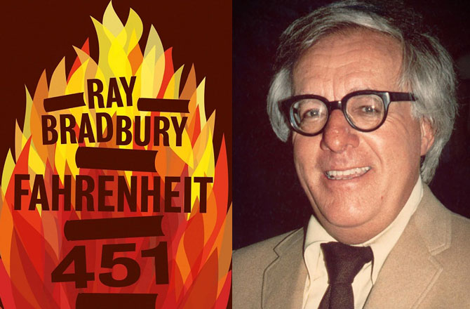 فیرانائیٹ ۴۵۱ (Fahrenheit 451)پیش گوئی: ۱۹۵۳ء میں اپنے ناول &rsquo;&rsquo;فیرن ہائیٹ۴۵۱&lsquo;&lsquo; میں رے بریڈبیری نے ایک ایسی دنیا کے بارے میں لکھا جسے انہوں نے &rsquo;تھیمبل ریڈیوز&lsquo; کہا تھا۔ انہوں نے &rsquo;چھوٹے سی شیلز&lsquo;کو بھی بیان کیا تھا جو ایسی پورٹیبل آڈیو ڈیوائسز تھیں جو نصف صدی بعد بنائے جانے والے وائرلیس ہیڈ فون سے زیادہ مختلف نہیں تھیں نیز انہوں نےاس میں ٹیلی ویژن کا بڑھتا ہوا اثر اور سماج میں کتابوں کی اہمیت کے زوال کے متعلق بھی لکھا تھا۔&nbsp;