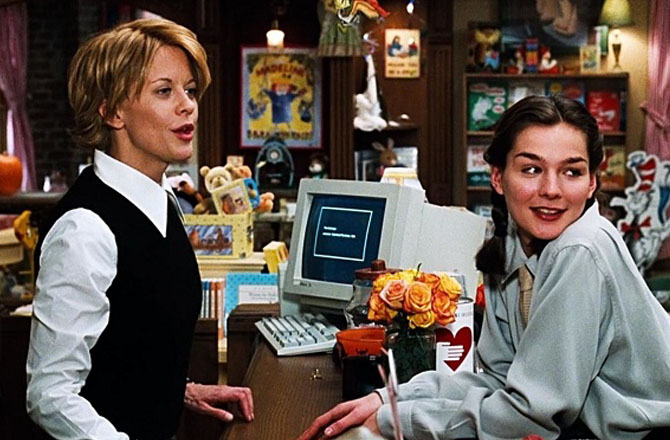 یوہیوگوٹ میل (You`ve Got Mail)ریلیز کی تاریخ: ۱۹۹۸ء:&nbsp;جب یہ فلم آئی تو آن لائن ڈیٹنگ کا کوئی تصور ہی نہیں تھا، لیکن ٹام ہینک اور میگ رین نے اس کی کوشش کی اور آج یہ بہت مشہور ہے۔&nbsp;