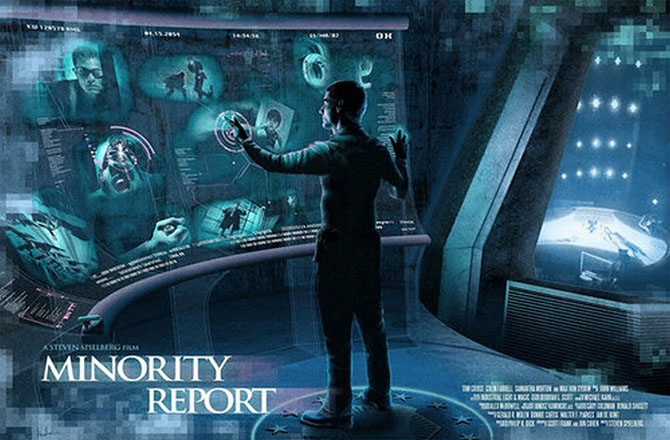 مائناریٹی رپورٹ (Minority Report)ریلیز کی تاریخ: ۲۰۰۲ء:&nbsp;اس فلم میں موشن سنسر گیم کی پیش گوئی کی گئی تھی جو آج کل ایکس بکس تھری ڈی میں استعمال ہوتی ہے۔ ساتھ ہی اس فلم میں منتخب صارفین تک اشتہارات پہنچانے کے خیال کو بھی پیش کیا گیاتھا۔