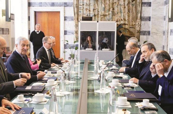 The fifth round of talks took place in Rome on Friday. Photo: INN