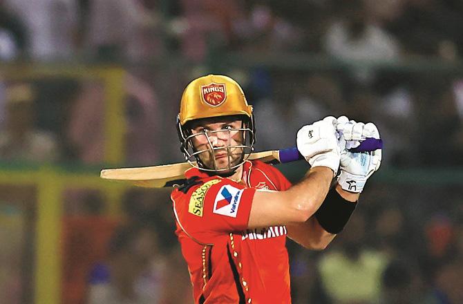 Josh Ingles scored a half-century while displaying aggressive batting. Photo: PTI
