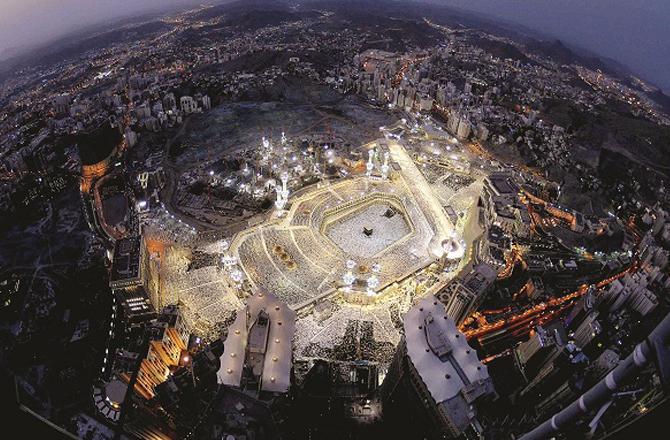 An aerial view of Mecca. Photo: INN