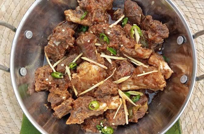 Namkeen Karahi Gosht. Photo: INN