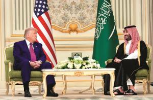 ٹرمپ سعودی عرب پہنچے، شاندار خیر مقدم، کئی اہم معاہدوں کا امکان