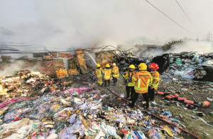 بڑی آتشزدگی اور سلنڈر بلاسٹ کی دوبارہ جانچ ہوگی