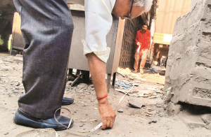 بھیونڈی میں بڑے پیمانے پر انہدامی کارروائی کی تیاری