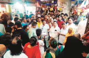 دھاراوی : تلک نگر کے بیشترمکانوں کوغیرقانونی قرار دینے کا الزام