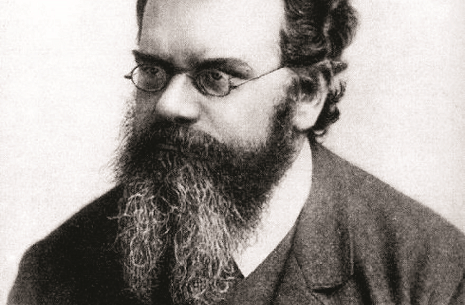 Ludwig Boltzmann`s famous invention is the "Boltzmann equation". Photo: INN