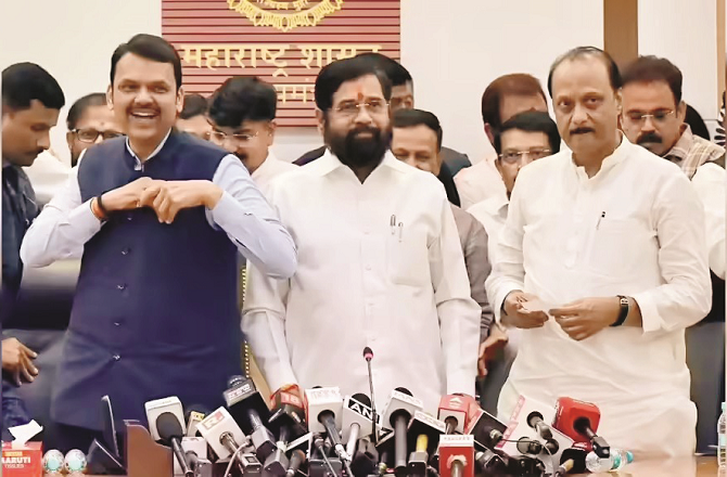 ’’مہایوتی میں اختلافات عروج پر ہیں بہت جلد بڑا دھماکہ ہونے والا ہے ‘‘