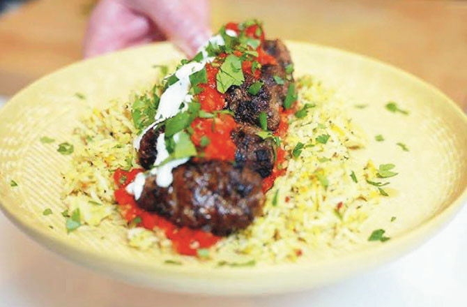 Tandoori Lamb With Rice Seasoning. Photo: INN