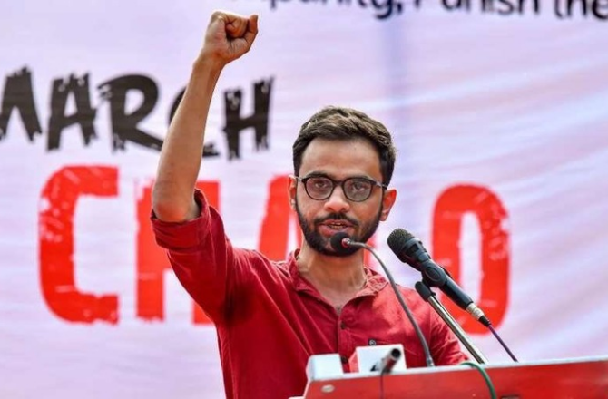 Umar Khalid. Photo: X