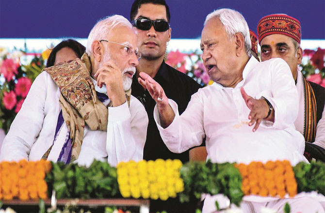 Prime Minister Modi and Chief Minister Nitish Kumar will now be regularly active in Bihar. (File photo)