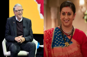 بل گیٹس نے کیونکہ  ساس بھی کبھی بہو تھی ۲؍کی تشہیر میں اسمرتی کو مبارکباد دی