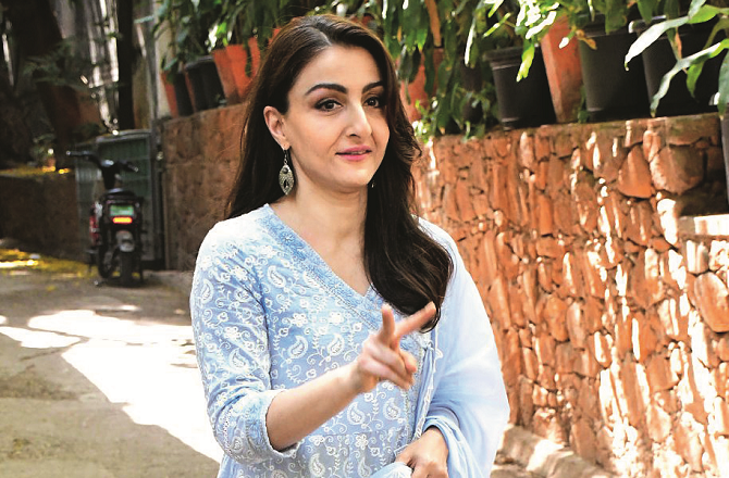 A stunning actress Soha Ali Khan. Photo: INN