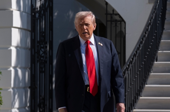 US President Donald Trump. Photo: PTI