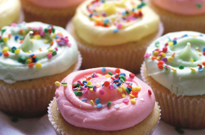 Vanilla Cup Cake. Photo: INN Vanilla Cup Cake. Photo: INN