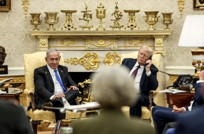 Trump and Netanyahu. Photo: X