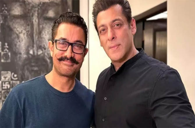 Aamir Khan And Salman Khan.Photo:INN