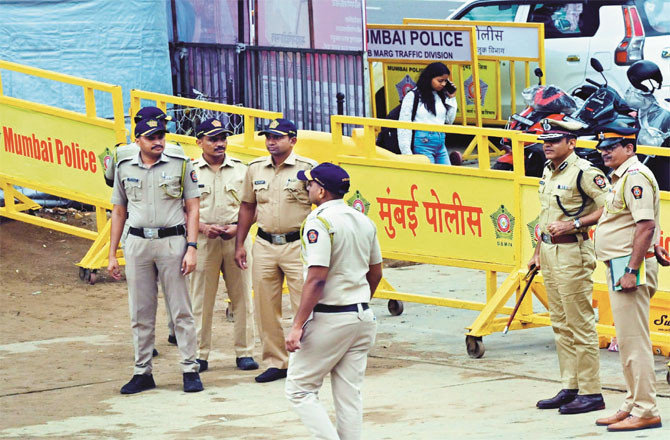 Mumbai Police has increased security across the city due to the threat of an attack.