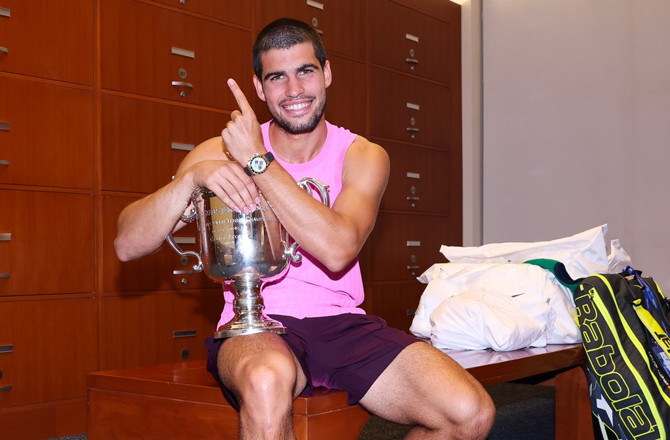 Carlos Alcaraz.Photo:INN