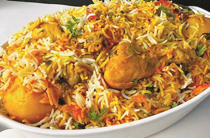 Chicken Degi Biryani. Photo: INN