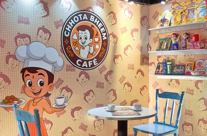 Chhota Bheem Cafe.Photo:INN